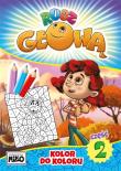 Kolor do koloru. Rusz głową. Część 2. Autor: Opracowanie zbiorowe. Dadada.pl Okładka książki Kolor do koloru. Rusz głową. Część 2