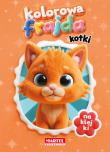 Okładka książki Kolorowa frajda. Kotki z naklejkami