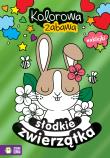 Okładka książki Kolorowa zabawa. Słodkie zwierzątka - uszkodzone