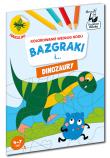 Kolorowanie według kodu. Bazgraki i dinozaury. Kapitan Nauka. Autor: Opracowanie zbiorowe. Dadada.pl Okładka książki Kolorowanie według kodu. Bazgraki i dinozaury. Kapitan Nauka