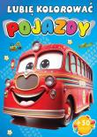 Okładka książki Kolorowanka Pojazdy + 50 naklejek