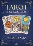 Kolorowanka Tarot Rider-Waite. Autor: Opracowanie zbiorowe. Dadada.pl Okładka książki Kolorowanka Tarot Rider-Waite
