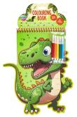 Opakowanie Kolorowanka w kształcie zwierząt. Dinozaur