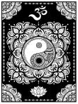 Opakowanie Kolorowanka welwetowa A4 Mandala YinYang