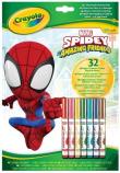 Okładka książki Kolorowanka z flamastrami Spidey i super-kumple