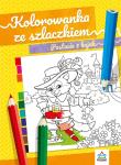 Okładka książki Kolorowanka ze szlaczkiem. Postacie z bajek