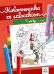 Okładka książki Kolorowanka ze szlaczkiem. Zawody