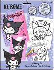 Kolorowanki z kredkami Kuromi KU00019. Wydawca: Kids Euroswan. Dadada.pl Opakowanie Kolorowanki z kredkami Kuromi KU00019