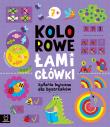 Okładka książki Kolorowe łamigłówki. Zadania logiczne dla bystrzaków 7+