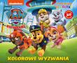 Kolorowe wyzwania. Zabawa w kolory. Psi Patrol. Autor: Opracowanie zbiorowe. Dadada.pl Okładka książki Kolorowe wyzwania. Zabawa w kolory. Psi Patrol