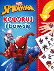 Okładka książki Koloruj i baw się. 30 tatuaży. Marvel Spider-Man