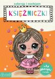 Okładka książki Koloruję i naklejam księżniczki