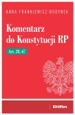 Okładka książki Komentarz do Konstytucji RP art. 28, 67