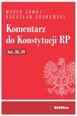 Komentarz do Konstytucji RP art. 38, 39. Autor: Chmaj Marek, Grabowski Radosław. Dadada.pl Okładka książki Komentarz do Konstytucji RP art. 38, 39