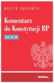 Komentarz do Konstytucji RP art. 51, 76. Autor: Dąbrowski Marcin. Dadada.pl Okładka książki Komentarz do Konstytucji RP art. 51, 76