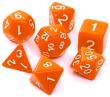Opakowanie Komplet kości REBEL RPG - Matowe - Pomarańczowe