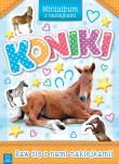 Okładka książki Koniki. Minialbum z naklejkami