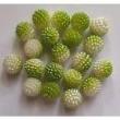 Opakowanie Koraliki plastikowe 10mm zielone ombre 50szt