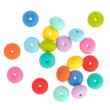 Opakowanie Koraliki silikonowe vibrant rainbow 20szt