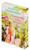 Koreańska nuta miłości (barwione brzegi). Autor: Katarzyna Grabowska. Dadada.pl Okładka książki Koreańska nuta miłości (barwione brzegi)