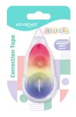 Opakowanie Korektor w taśmie KEYROAD Jelly Gel 15mx5mm blister 1szt.mix
