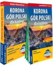 Okładka książki Korona Gór Polski dla każdego przewodnik + mapa