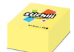 Opakowanie Kostka samoprzylepna 76x76mm 400K żółta