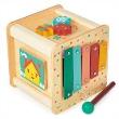 Opakowanie Kostka sensoryczna drewniana