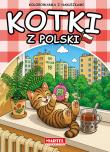 Okładka książki Kotki z Polski. Kolorowanka z naklejkami