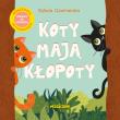 Koty mają kłopoty. Autor: Czarnecka Sylwia. Dadada.pl Okładka książki Koty mają kłopoty
