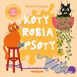 Koty robią psoty. Autor: Czarnecka Sylwia. Dadada.pl Okładka książki Koty robią psoty