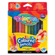 Opakowanie Kredki ołówkowe Colorino trójkątne Jumbo krótkie 10 kolorów