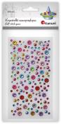 Opakowanie Kryształki samoprzylepne mix 166szt