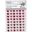 Opakowanie Kryształki samoprzylepne serca 10x10mm 48szt