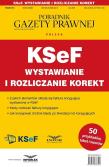 Okładka książki KSeF wystawianie i rozliczanie korekt