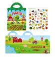 Opakowanie Książeczka z naklejkami wielorazowymi farma
