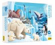 Okładka książki Książka i puzzle Ratujmy planetę bieguny 220 elementów