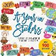 Opakowanie Książka z naklejkami 900szt - A Year in Stickers