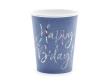 Opakowanie Kubeczki Happy B'day granatowy 220ml 6szt