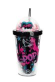 Opakowanie Kubek 450ml K-Pop z rurką dark