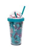Opakowanie Kubek 450ml z rurką K-Pop Rainbow