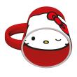 Opakowanie Kubek z grafiką od spodu Hello Kitty