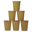 Opakowanie Kubki papierowe kraftowe 6szt