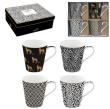 Opakowanie Kubki porcelanowe sawanna 300ml 4szt