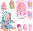 Opakowanie Lalka bobas w wanience z akcesoriami MIX