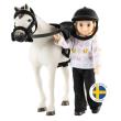Opakowanie Lalka dżokejka zestaw z koniem