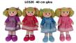Opakowanie Lalka pluszowa z głosem 40cm L0326 1szt.mix
