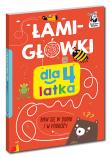 Łamigłówki dla 4-latka. Kapitan Nauka. Autor: Opracowanie zbiorowe. Dadada.pl Okładka książki Łamigłówki dla 4-latka. Kapitan Nauka