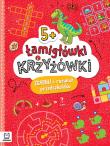 Okładka książki Łamigłówki i krzyżówki. Zgadnij i rozwiąż przedszkolaku 5+