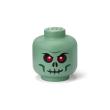 Lego pojemnik główka small - green skeleton. Wydawca: NHG. Dadada.pl Opakowanie Lego pojemnik główka small - green skeleton